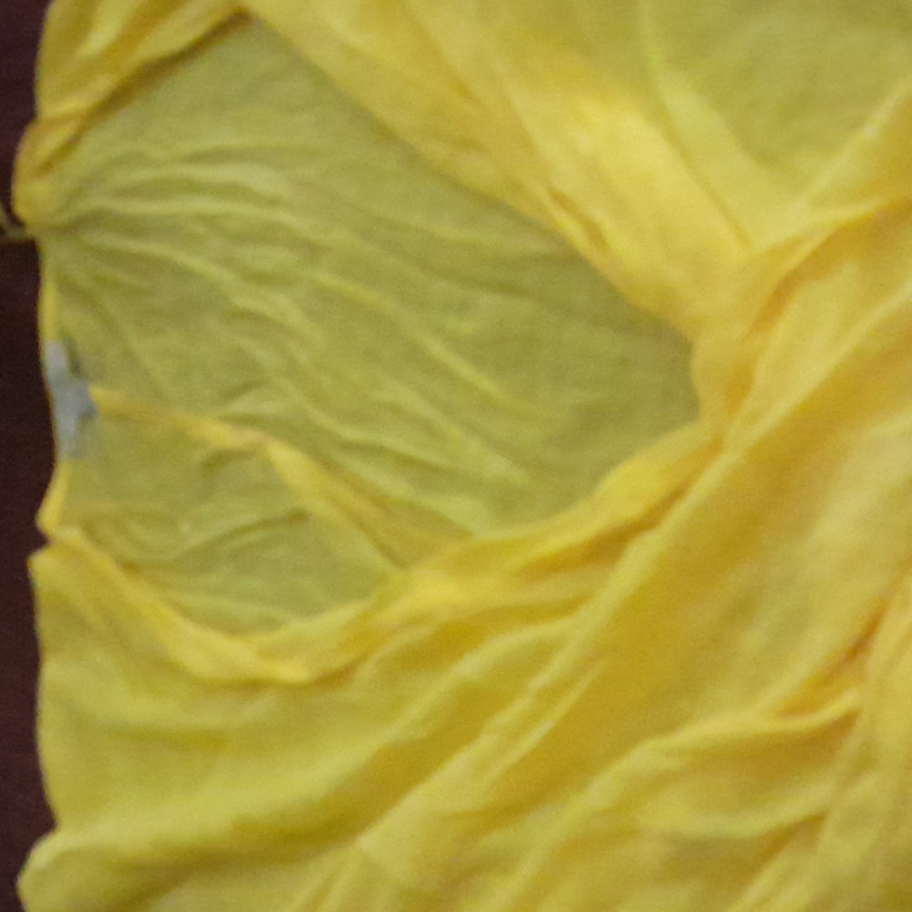 Yellow oversize shirt
